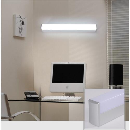 Modern LED wall lamp mirror light 12W 16W 22W 250~550mm waterproof fixture AC220V 110V Acrylic wall mounted bathroom lighting