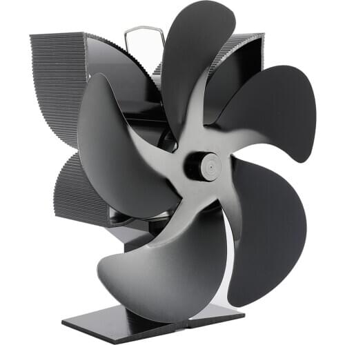 SF902S Thermal Power Fireplace Heater Five Blades Fireplace Heating Fan Efficient Air Heater Low Noise Fan