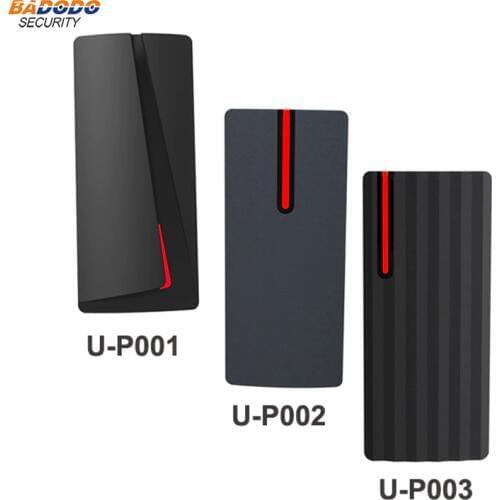 IP68 Waterproof RFID proximity Card Reader plastic housing wiegand output for access control outdoor used home office security