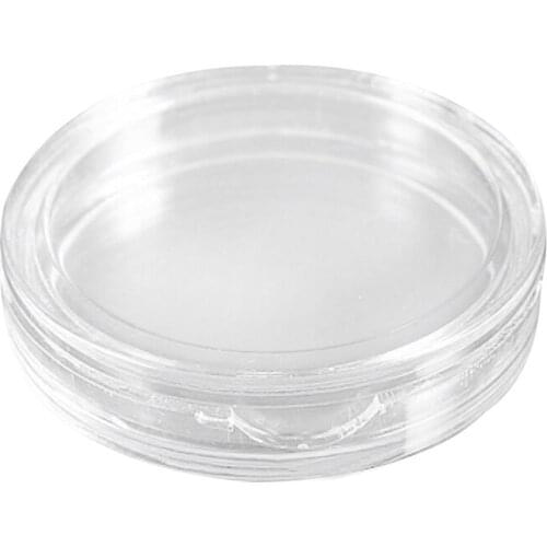 10 pcs Transparent small plastic coin box