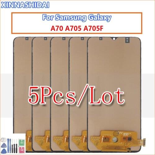 5pcs/lot LCD Display For Samsung Galaxy A70 LCD A705 A705F SM-A705MN Display Touch Screen Digitizer Assembly