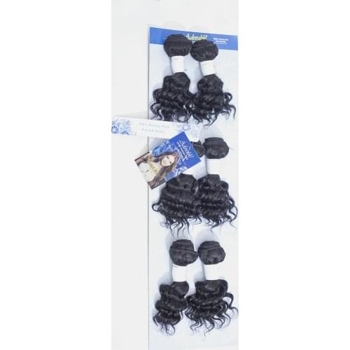 Afro Kinky Short Human Hair Weaving 8" Hair Extensions human hair brazilian curly bundles 6pcs in a pack 200g/lot