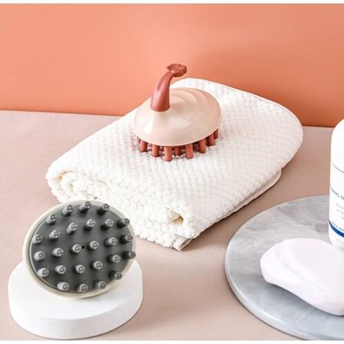Household Hair Brush Comb Head Body Scalp Massage Brush Shampoo Brush Hair Washing Comb Shower Brush Bath SPA Massage Brush