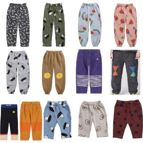 Baby Clothes 2021 New Fall Girls Pants Boys Pants Sweatshirt Pants Boys Childrens Clothing Childrens Clothing Newborn Pants