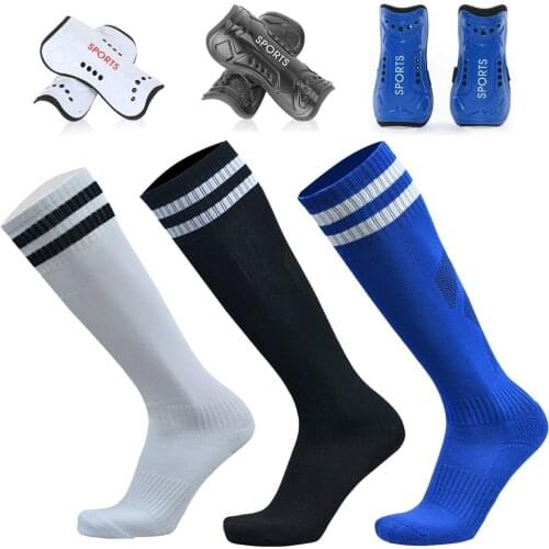 Kids Soccer Teenager Shin Guards Socks Crashproof Calf Sleeves Children Breathable Socks Professional Shields Legging Sleeve