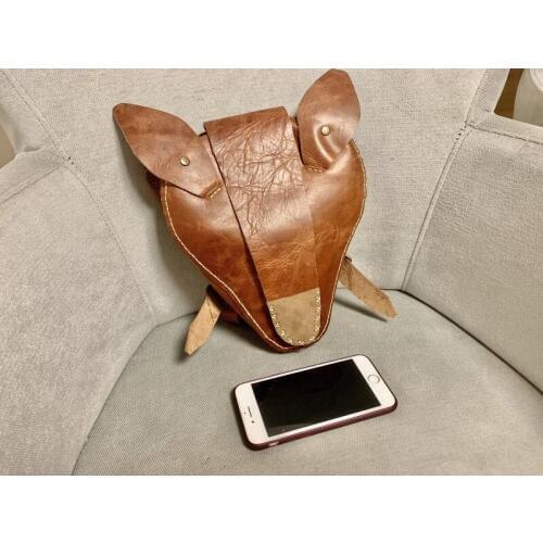 Handmade Leather-Miniback Pack (Backpack)