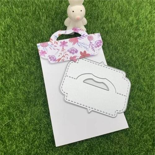 Cards box pack bag topper head handle Metal Cutting Dies For DIY Scrapbooking Album Embossing Paper Cards Decorative Crafts