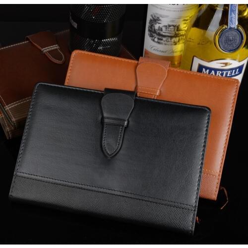 High quality PU leather A5 25K notebooks stationery fine office school personal agenda organizer diary weekly planner gift 1287B