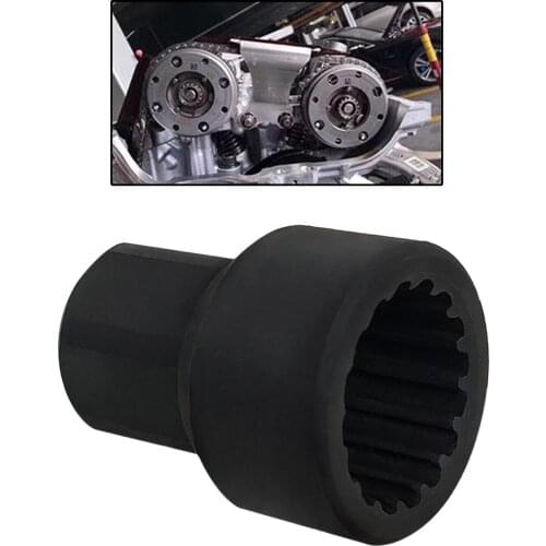 HIGHER Durable and Strong Applicability Engine Camshaft Removal Socket Wrench Tool Oil Pump Wheel Disassembly Sleeve for BMW