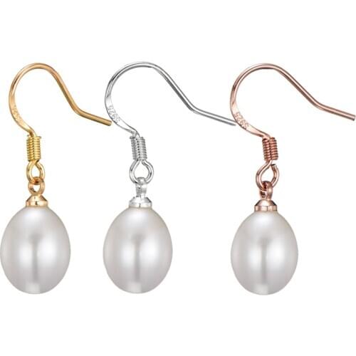 Natural Freshwater Teardrop Pearl Earrings Drop Dangle Earrings for Women 2020 Fashion Jewelry boucle d’oreille Earings Brincos