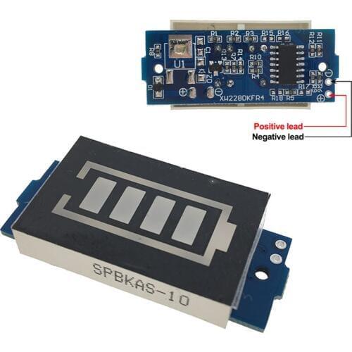 12.6V 3S 18650 Li-po Li-ion Lithium Battery Packs Battery Capacity Indicator Meter Power Level Tester Module Display Board Panel