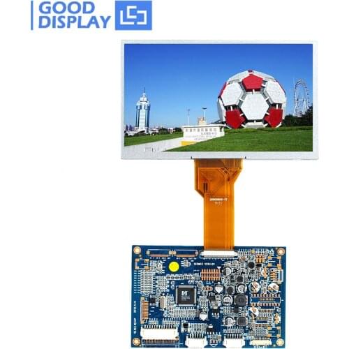 Free Shipping 7.0 inch TFT lcd module 800*480/RGB interface with VIDEO,VGA input/for car-computer
