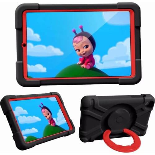 360 Rotatio Kids Case For Samsung Galaxy Tab A 8.4 2020 SM-T307 Cover Shockproof Soft EVA Stand Case For Samsung T307 8.4 Coque