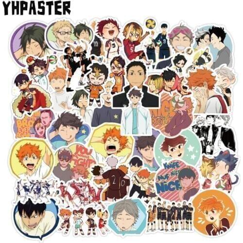 10/30/50pcs Haikyuu!! Graffiti Stickers Volleyball Japanese Anime For Suitcase Laptop Luggage Motorcycle Phone Skateboard Car
