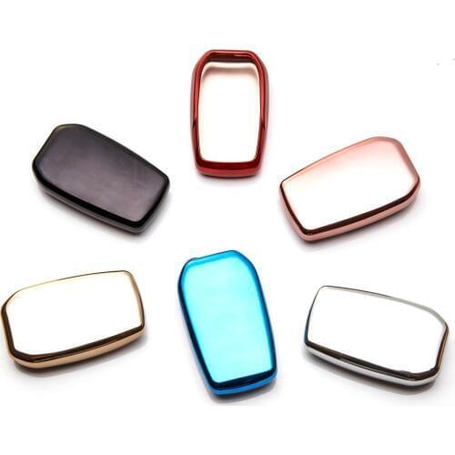 TPU Car Key Cover Case For Toyota CHR Land Cruiser 200 Avensis Auris Corolla Camry Highlander Prado Crown Prius Car Accessories