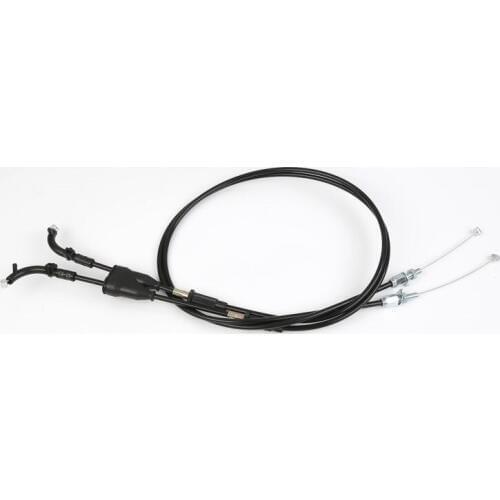 Black Motorcycle Throttle Cable For Kawasaki KX450F kx 450f 2009-2011 2010 Motorcycle