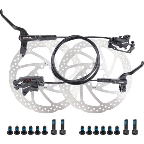 CATAZER Disc Brake MTB Bicycle Brake Hydraulic Left Front Right Rear Aluminum Alloy Bike Parts Accessories for Mountain Bike