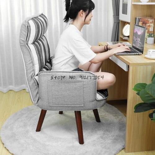 Home Computer Chair Comfortable Sedentary Office Chair Desk Back Lazy Leisure College Student Dormitory Gaming Sofa