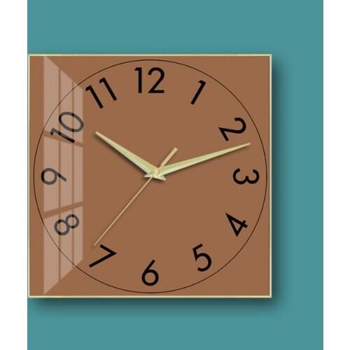 Elegant Frane wall clock Art Wall Clock Luxury Wall Clock Large Size Bedroom Clock Modern Design For Home
