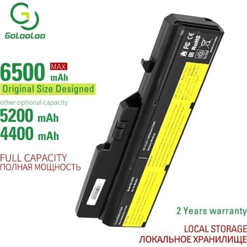 Golooloo 6 cells laptop battery for Lenovo IdeaPad V370 V470 V570 Z370 Z460 Z465 Z470 Z565 Z570 K47 V570 Series V570A V570G