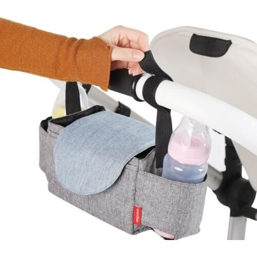 INSULAR Baby Stroller Organizer Bottle Cup Holder Diaper Bags Maternity Nappy Bag Accessories for Portable Baby Carriage