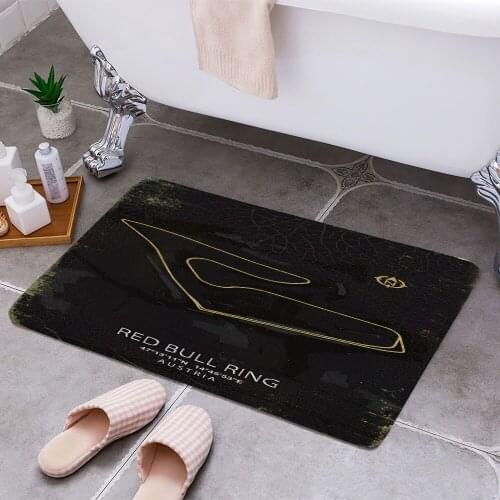 RED BULL RING Carpet Areas Rug Non-slip Floor Mat Rug 3D Printing Living Room Bedroom Door Mat Home Decoration