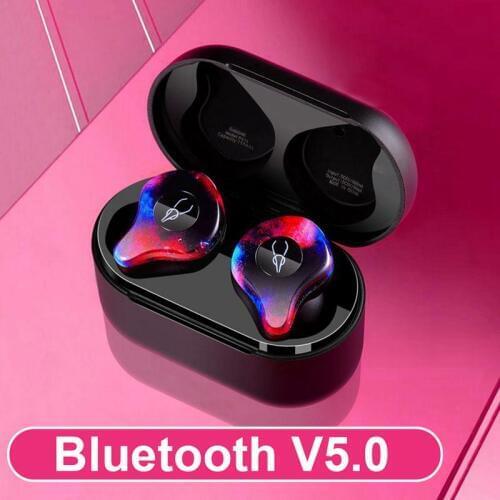 Mini Bluetooth 5.0 Earphone Port Cordless Wireless Earbuds Stereo In Ear Bluetooth 5.0 Waterproof Wireless Ear Buds Earphone
