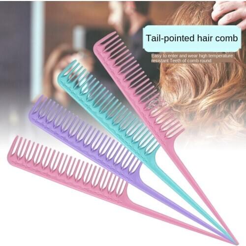 New Comb Hair Combs Hair Salon Dye Comb Separate Parting For Hair Styling Hairdressing Antistatic Tail Comb