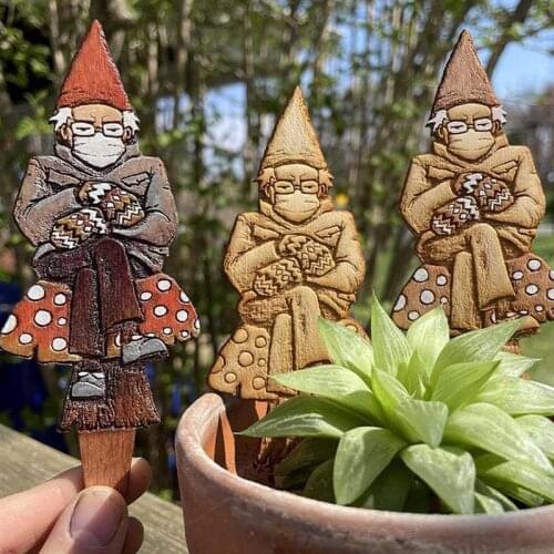 NEW Outdoor Garden Ornaments Grumpy Garden Dwarf Plant, Lawn Decoration For Indoor Or Outdoor Decorations Gardening Stakes Gift