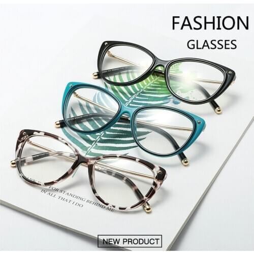 Photochromic green glasses Chameleon transition eyeglasses women cat frame custom prescription myopia Minus New Sunglasses FML