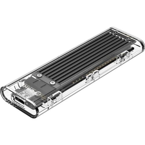 ORICO TCM2F-C3 M2 SSD Case M.2 NGFF to USB3.1 Type-C SSD Hard Disk Drive Enclosure Transparent 5Gbps High Speed m.2 SSD Disk Box