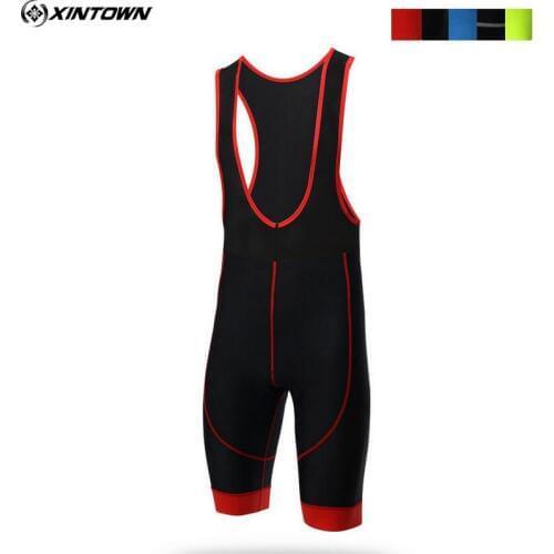 XINTOWN Team Mens Professional Outdoor Cycling 3D Pad Shorts Sports Bicycle Bib Short Bike Tight 5-Colors