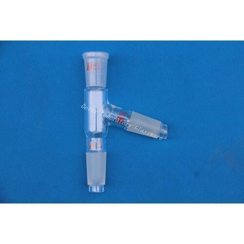 Three way adapter,24/40, 75 bend (Borosilicate Glass 3.3), distillation head