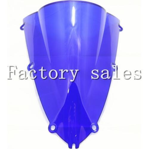 For Yamaha YZF 1000 R1 1998 1999 Blue Windshield WindScreen Double Bubble 98 99 CC RR YZFR1 YZF1000