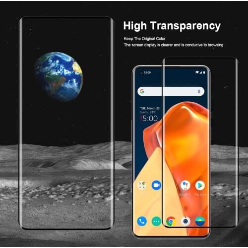 Full Cover Tempered Glass for Oneplus 9 9 Pro Screen Protector Curved 3D 9H Film Phone Protective for 1+9 9Pro Phone Flim