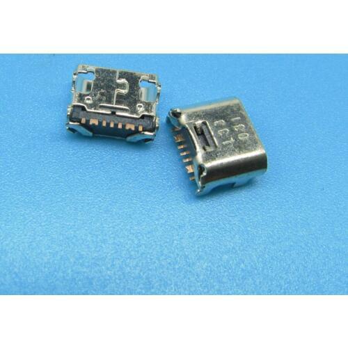 200pcs Charge Connector for Samsung T110 T111 T113 T115 T116 T560 T561 T580 T585 Galaxy Tab A(7 pin,micro USB type-B)
