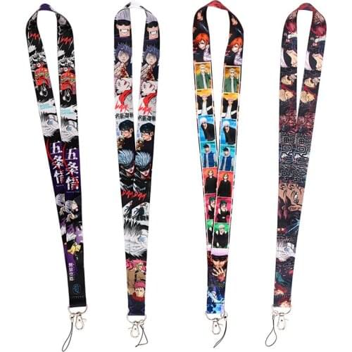24pcs/lot MD697 DMLSKY Cartoon Character Lanyard For Keys Phone Strap Neck Strap Keychain Lanyards ID Badge Holder