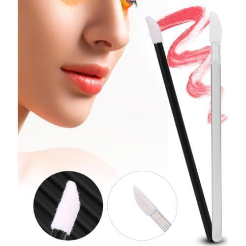 300 Pcs/lot Mini Lip Brush Disposable Lipstick Gloss Brushes Wands Applicator Makeup Tools Brushes Wholesale