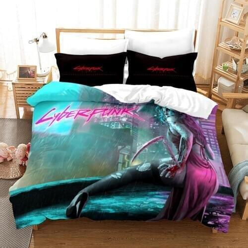 3D Bed Linens Bedding Set Racing Car Mechanical Tech Punk Design Quilt Duvet Cover+Pillowcases Bed Linens Set 2-3PCS