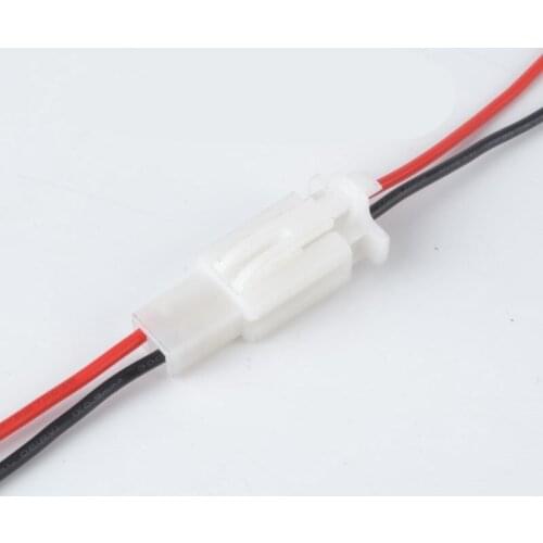 5stes 2 Pin Way Electrical Wire Connector Plug Set auto connectors with cable/total length 20CM