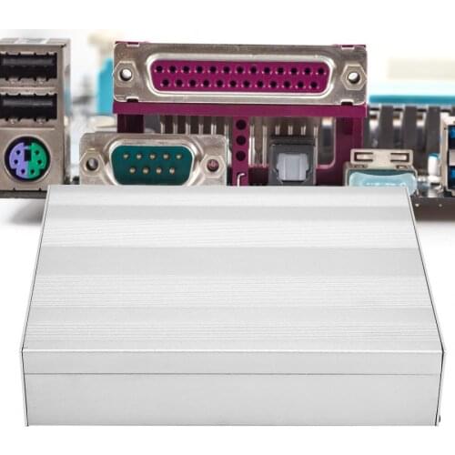 Aluminum Electrical Junction Box Circuit Board Electronic Project Storage Case DIY Enclosure PCB Instrument box 50x178x220mm