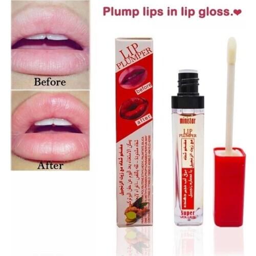 Ministar Brand 3D Super Volume Plump it Sexy Lip Gloss Moisturizing Lips Plumper Shiny Lips Tint Nourish Glaze Makeup Cosmetics
