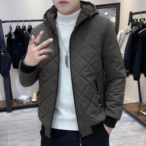 BROWON Men's Long Parkas