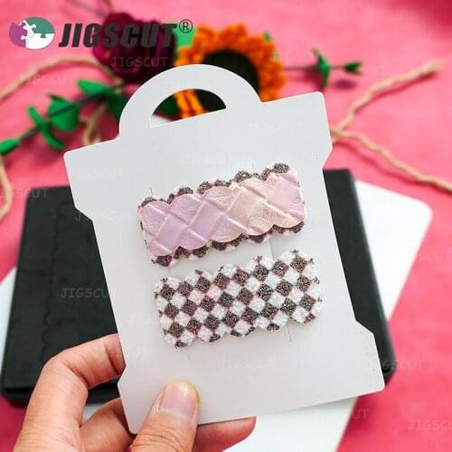 Headwear Snapclips cutting die JC-clips-0011