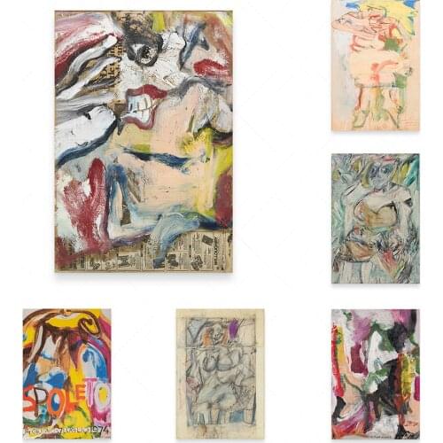 Willem De Kooning art poster