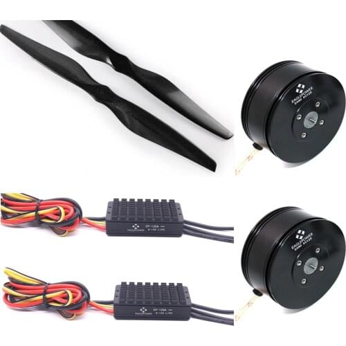 35-40KG Vtol Aircraft VTOL-UAV Drone Power Set EA90 Brushless motor*2+EP-120A 12S ESC*2+UC3095L 30 Inch Propeller 1pair