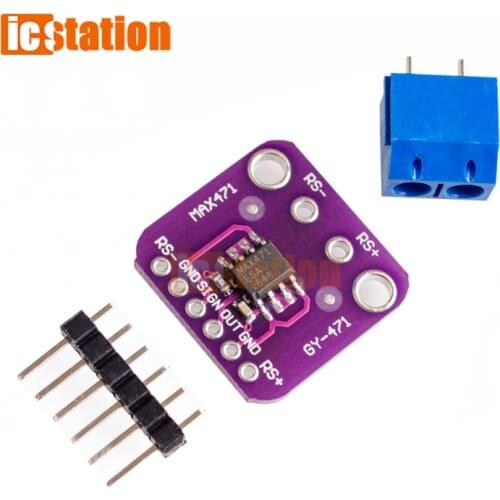 MAX471 GY-471 DC 3.3V 3A Range Current Voltage Test Sensor Module Professional Module For Arduino Load Consume Current Board