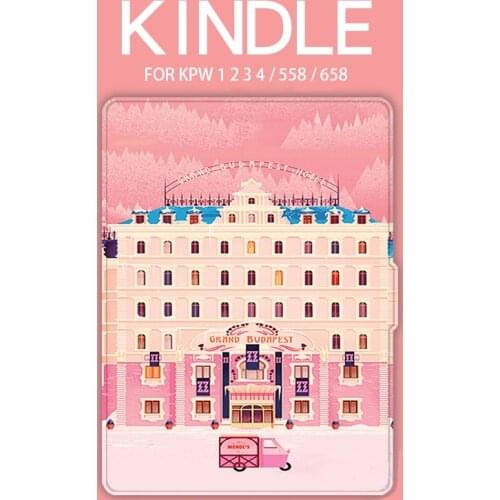 Cute Cartoon Printing E-book Case for Kindle Paper White 4 10th Generation 2018 Cover All New Kindle 658 558 2019