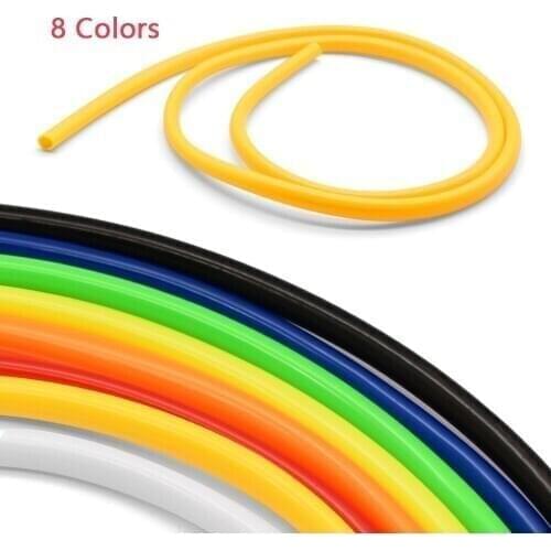 Motorcycle Hose 1Meter Petrol Fuel Line Hose Gas Oil Pipe Tube Rubber For Kawasaki ZX9R ZXR400 ZZR600 ZX10R ZX12R ZX6R ZX14R