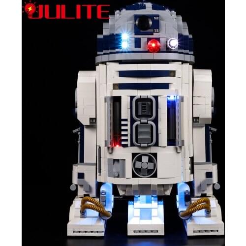 Led Light Kit For Robot R2-D2 75308 Building Block Bricks Model DIY Toys Set Only Light Set not include Model